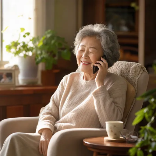 Voice call screen